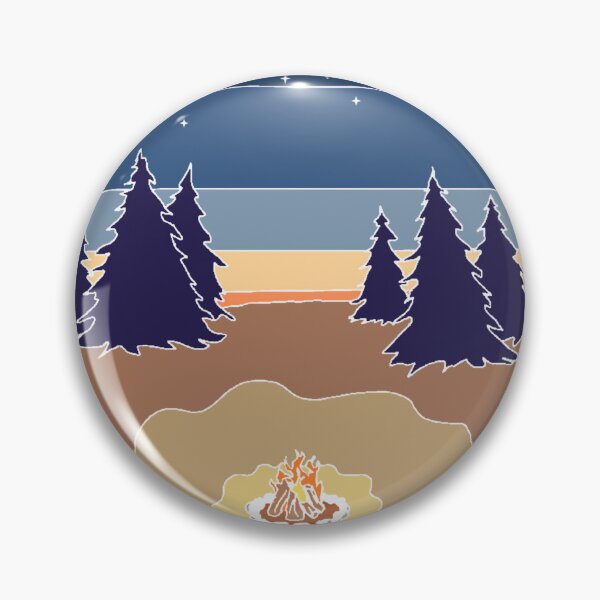 Item preview, Peaceful Sunset Campfire  designed and sold by OddCentaurion.