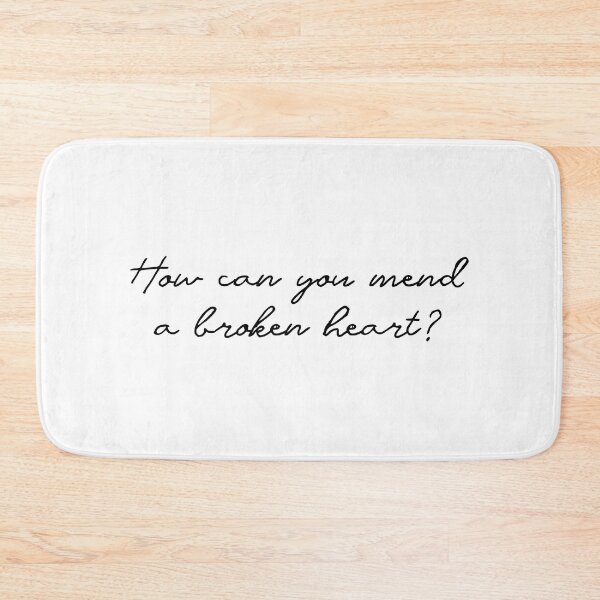 Item preview, How can you mend a broken heart (black) designed and sold by didijuca.