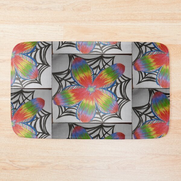 Item preview, Rainbow Flower Web designed and sold by Chaotic-Coyote.