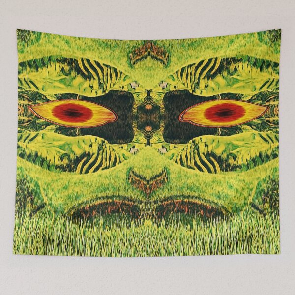 Item preview, FUNNY ALIEN VEGAN MASK designed and sold by Ralek.