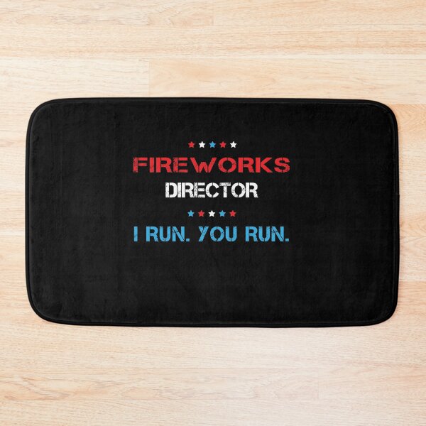 Item preview, Fireworks Director If I Run You Run T-Shirt, 4th Of July Tee T-Shirt designed and sold by midodesign20.
