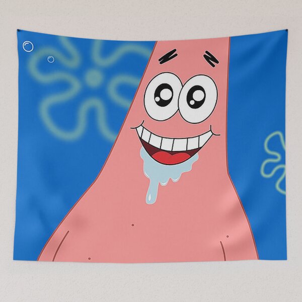 Item preview, Patrick Star mesmerized Meme designed and sold by darcyartsy.