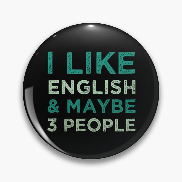 Item preview, I Like English And Maybe 3 People designed and sold by medbdj.