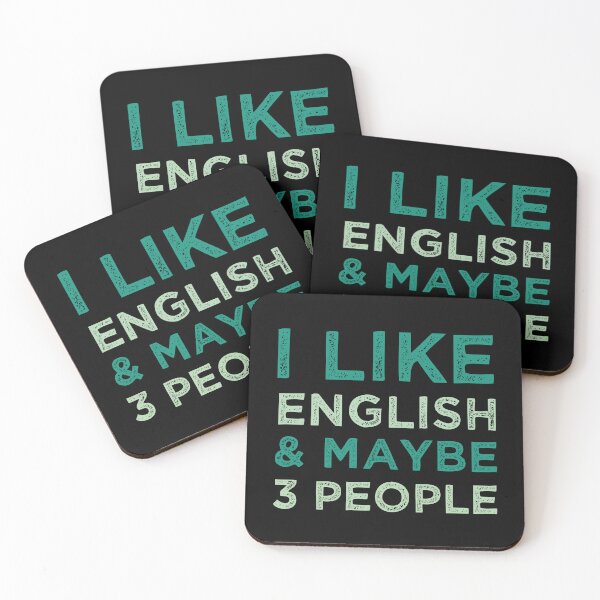 Item preview, I Like English And Maybe 3 People designed and sold by medbdj.