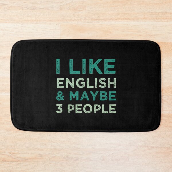 Item preview, I Like English And Maybe 3 People designed and sold by medbdj.