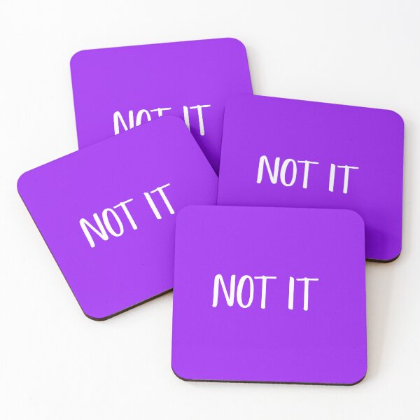 Item preview, NOT IT! designed and sold by Snazzberrys.