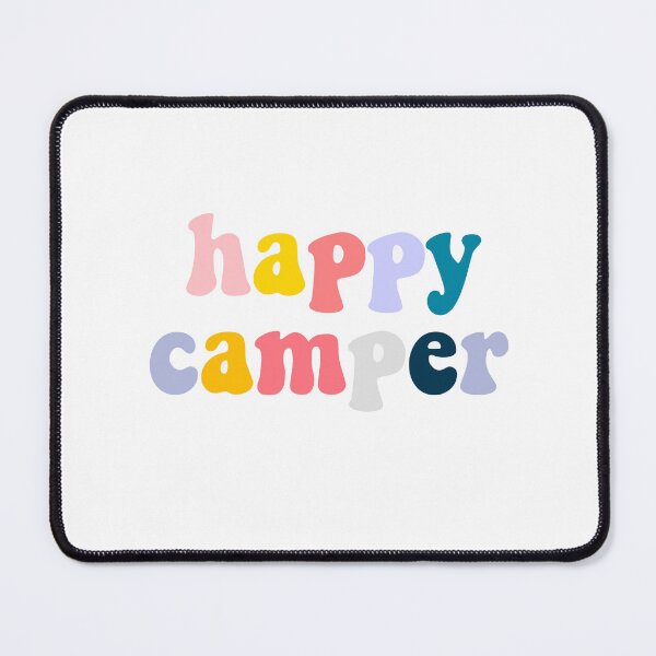 Item preview, HAPPY CAMPER STICKER designed and sold by CaliDesigns.