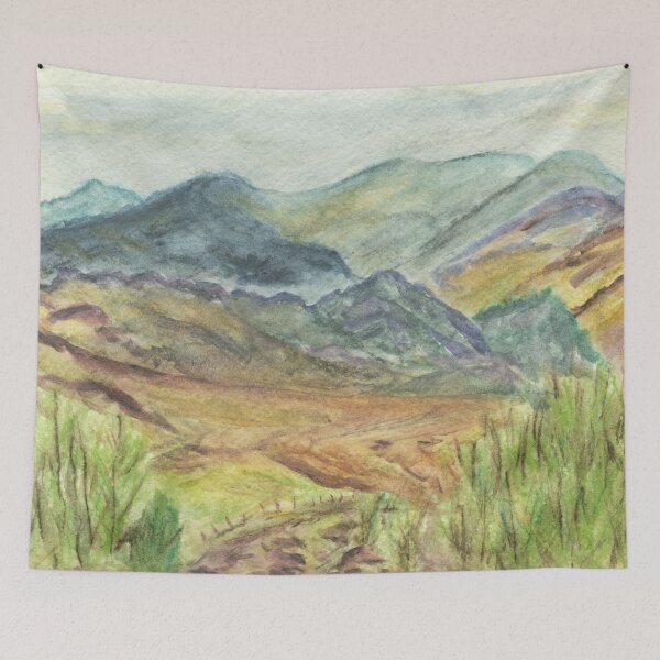 Item preview, Route from Walla Crag to Ashness Bridge designed and sold by LymphomaLass.