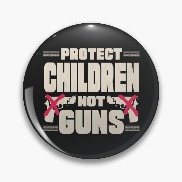 Item preview, protect children not guns - motivational Quote designed and sold by VichallanStudio.