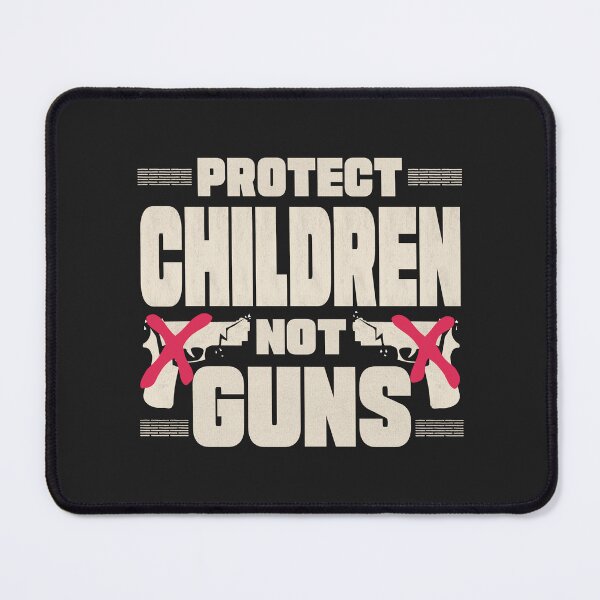 Item preview, protect children not guns - motivational Quote designed and sold by VichallanStudio.