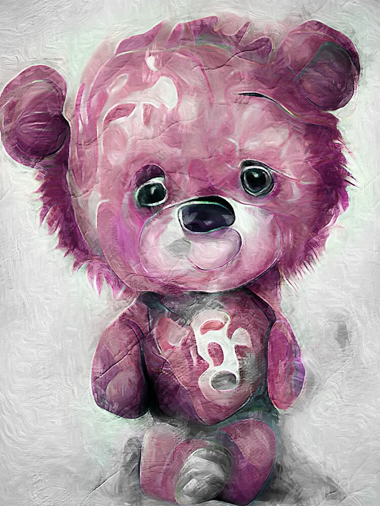 Pink Teddy Bear iPhone Case