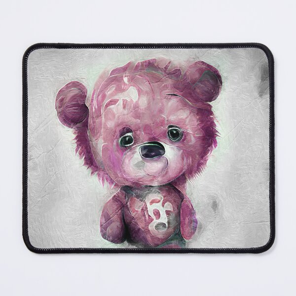 Item preview, Cute pink teddy bear designed and sold by creativedane.