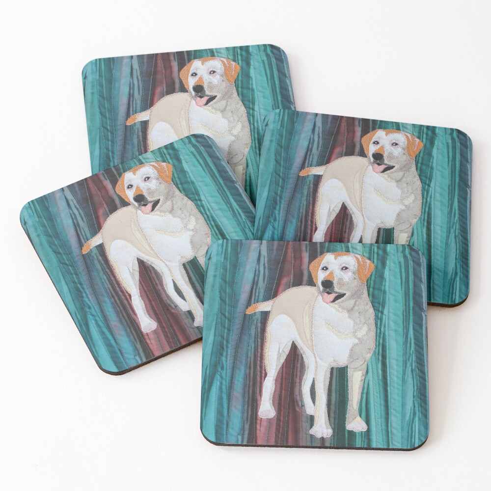 Item preview, Coasters (Set of 4) designed and sold by SCRAPPLIQUE.