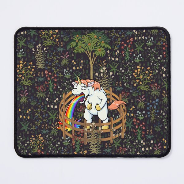 Item preview, Sick Unicorn Tapestry designed and sold by JadedSketch.