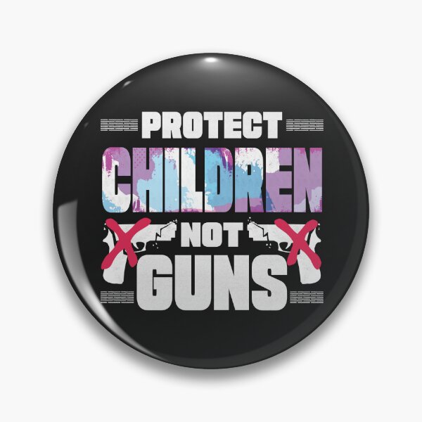 Item preview, protect children not guns - motivational Quote designed and sold by VichallanStudio.