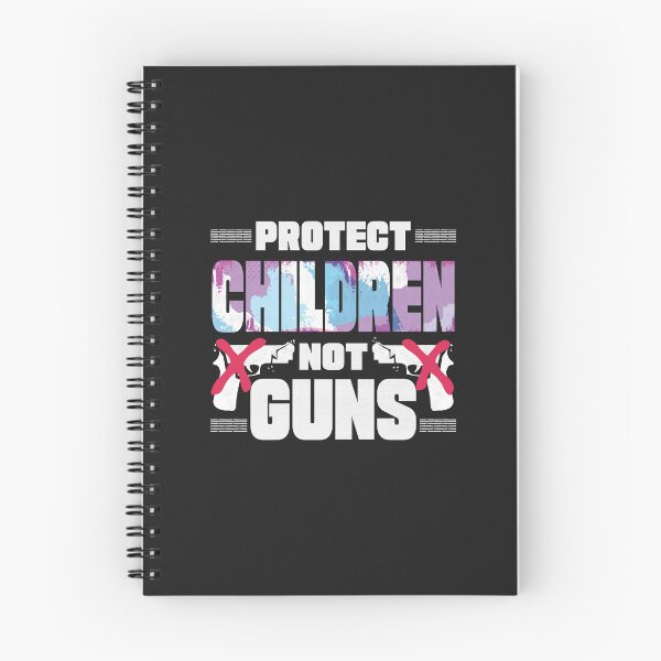 Item preview, protect children not guns - motivational Quote designed and sold by VichallanStudio.