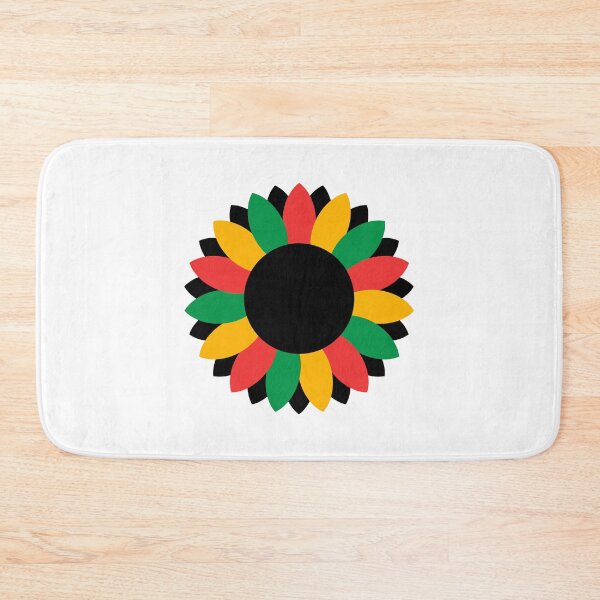Item preview, Juneteenth Sunflower Pan African Colors African Roots designed and sold by Inspirationmotivation.