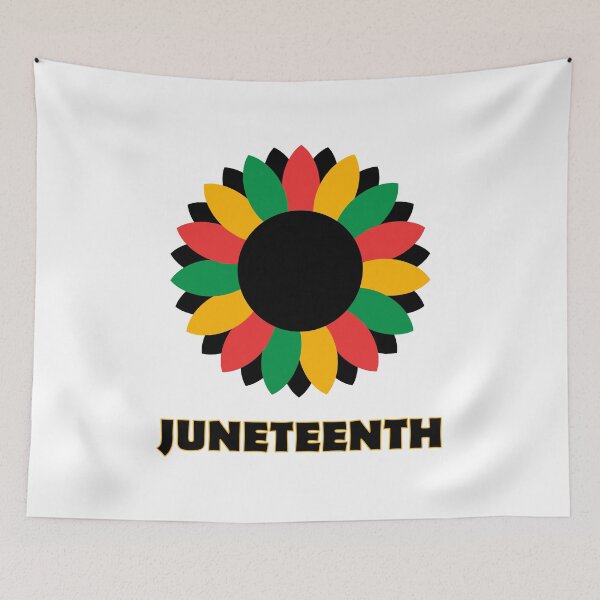 Item preview, Juneteenth Sunflower African Roots Pan African Colors  designed and sold by Inspirationmotivation.