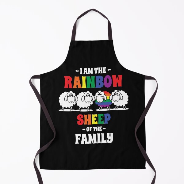 Item preview, happy pride month lgbtq month 2022 I am The Rainbow Sheep of The Family designed and sold by ecomdesign.