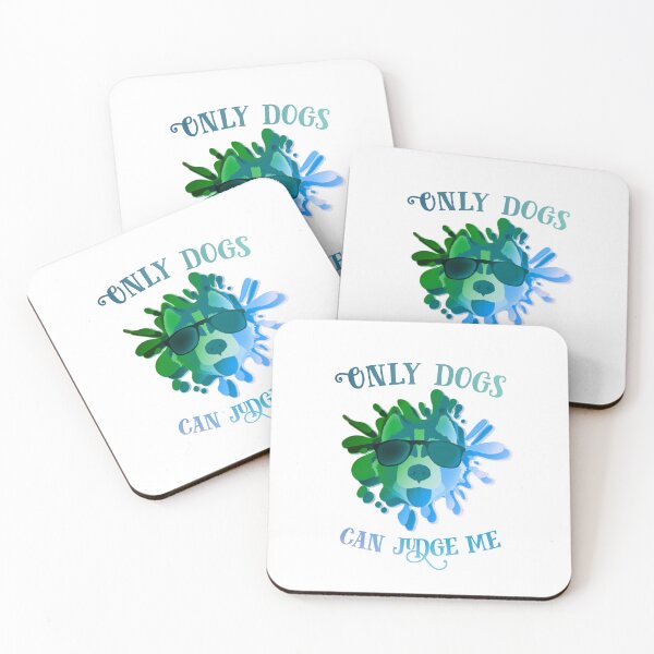 Item preview, Only dogs can judge me designed and sold by Vlaki.