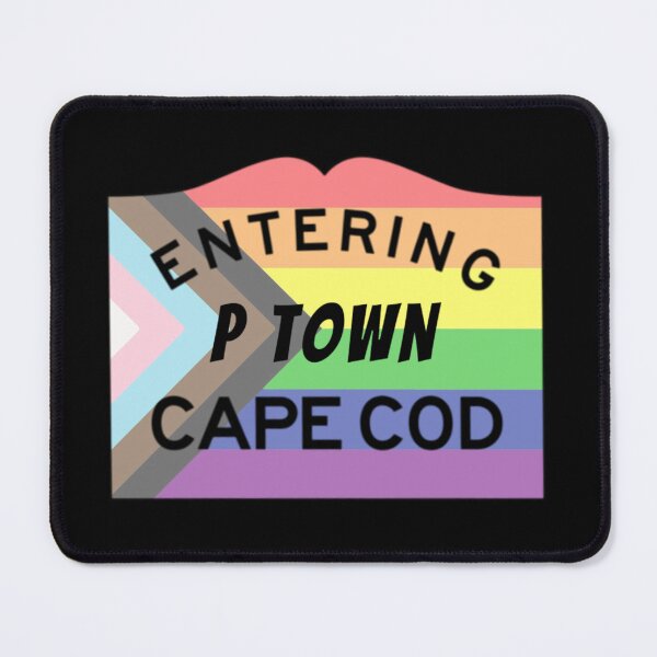 Item preview, Entering Cape Cod Highway Sign -  P Town Progress Rainbow Pride designed and sold by WigOutlet.