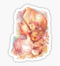 Tangled Watercolor Sticker