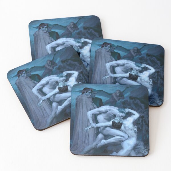 Item preview, William-Adolphe Bouguereau - Dante and Virgil (Dante et Virgile) (1850), Blue designed and sold by Olivia-One.