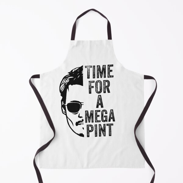 Item preview, Johnny Depp Time For A Mega Pint designed and sold by AceLlama.