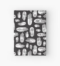 Boho hands Hardcover Journal