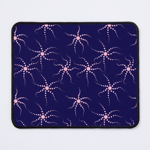 Item preview, Dot Starfish Repeating Pattern - Pink designed and sold by kernowerno.