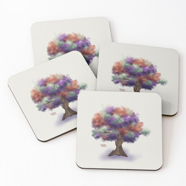 Item preview, burst of color - leaves designed and sold by strudeldoodle.