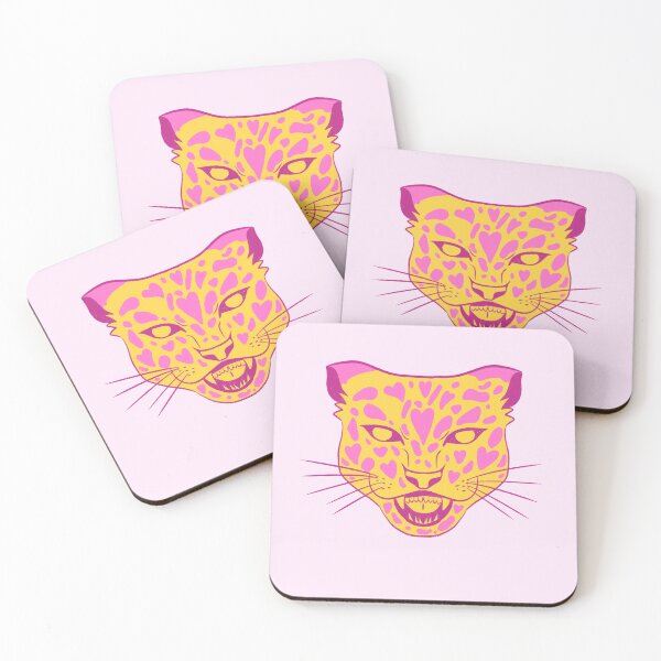 Item preview, Pink Heart Panther  designed and sold by deeadeac.