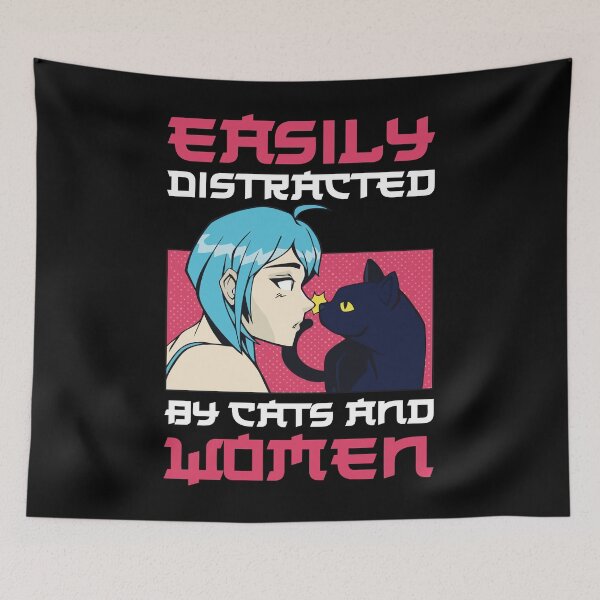 Item preview, happy pride month lgbtq month 2022 Easily Distracted By cats and women designed and sold by ecomdesign.