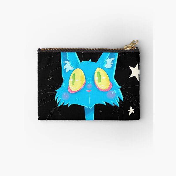 Item preview, Blue Cat with Stars designed and sold by Hannah Hurst.