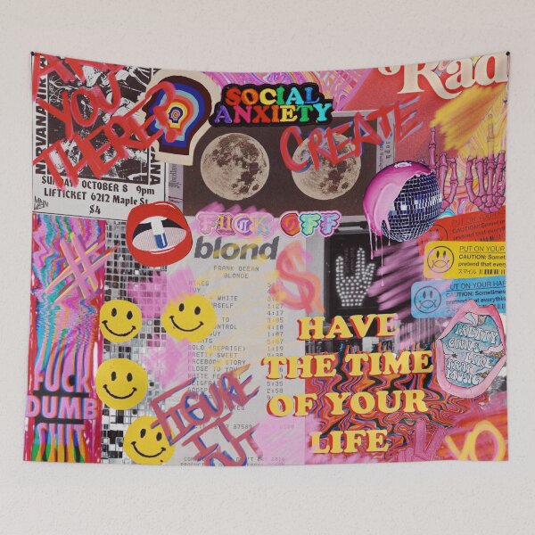 Item preview, TIME OF YOUR LIFE COLLAGE designed and sold by ilanaarosee.
