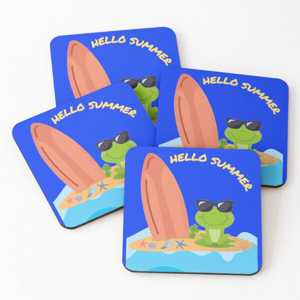 Item preview, Frog at the beach designed and sold by SN-DesignShop.