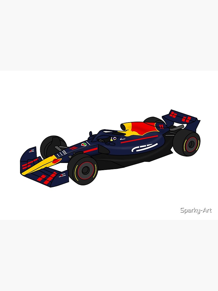 Sergio Perez #11 RedBull Formula One Race Car | Postcard