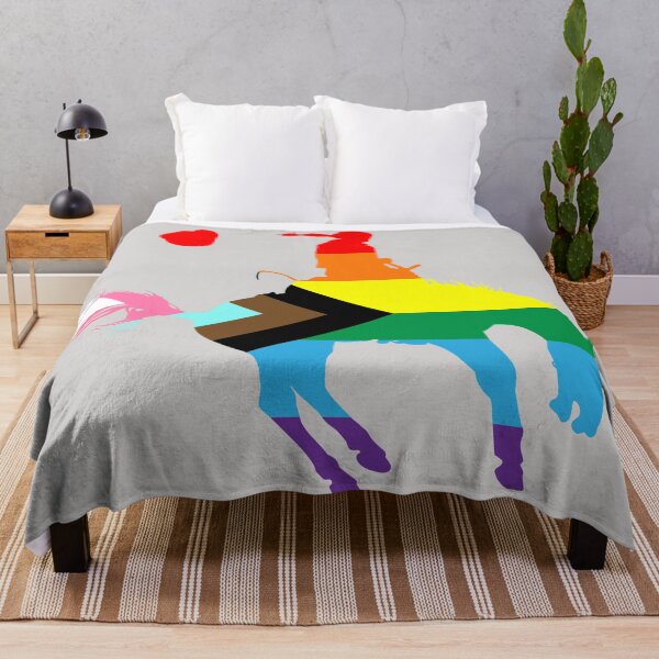 Item preview, Bronco Rider 2: Queer Pride Flag designed and sold by Zia Frazier.