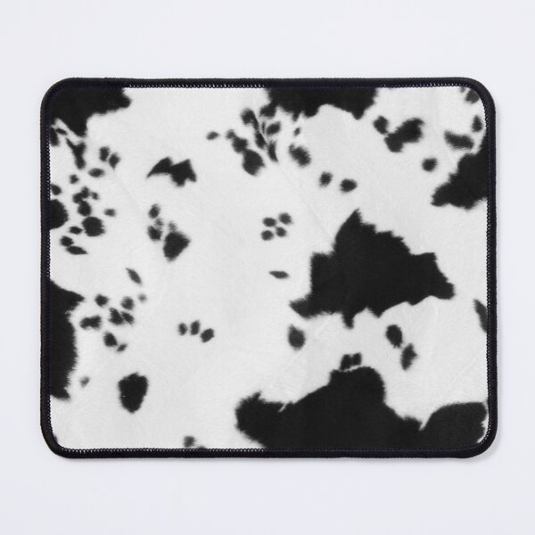 Item preview, Faux Cowhide Black and white 2 designed and sold by Gypsykiss.