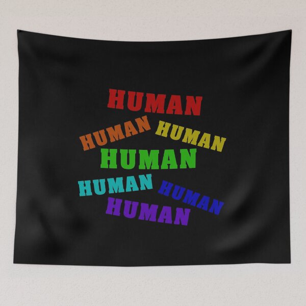 Item preview, Human, rainbow colors designed and sold by efenem.
