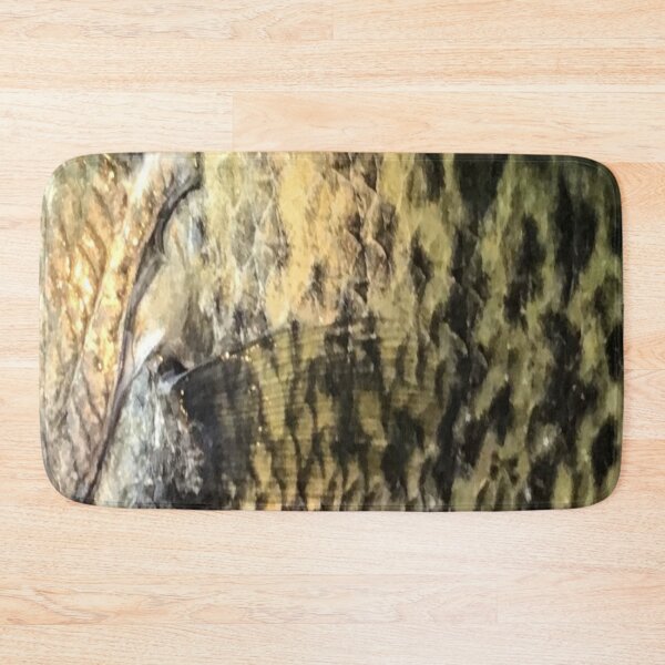 Item preview, White Crappie Skin (Natural) Fish Scales Pattern  designed and sold by CJRPics.