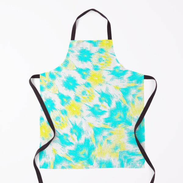 Item preview, The cyan, yellow, and white distorted kaleidoscopic pattern designed and sold by IraNiva.