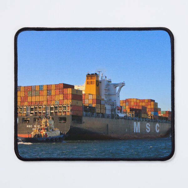 Item preview, Container ship and tugs: MSC Shanghai designed and sold by FranWest.