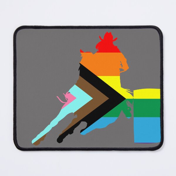 Item preview, Barrel Rider 1: Queer Pride Flag designed and sold by Zia Frazier.