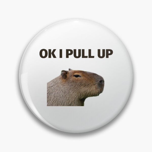 Item preview, Capybara Meme - Ok I Pull Up designed and sold by SimpleUniverse.