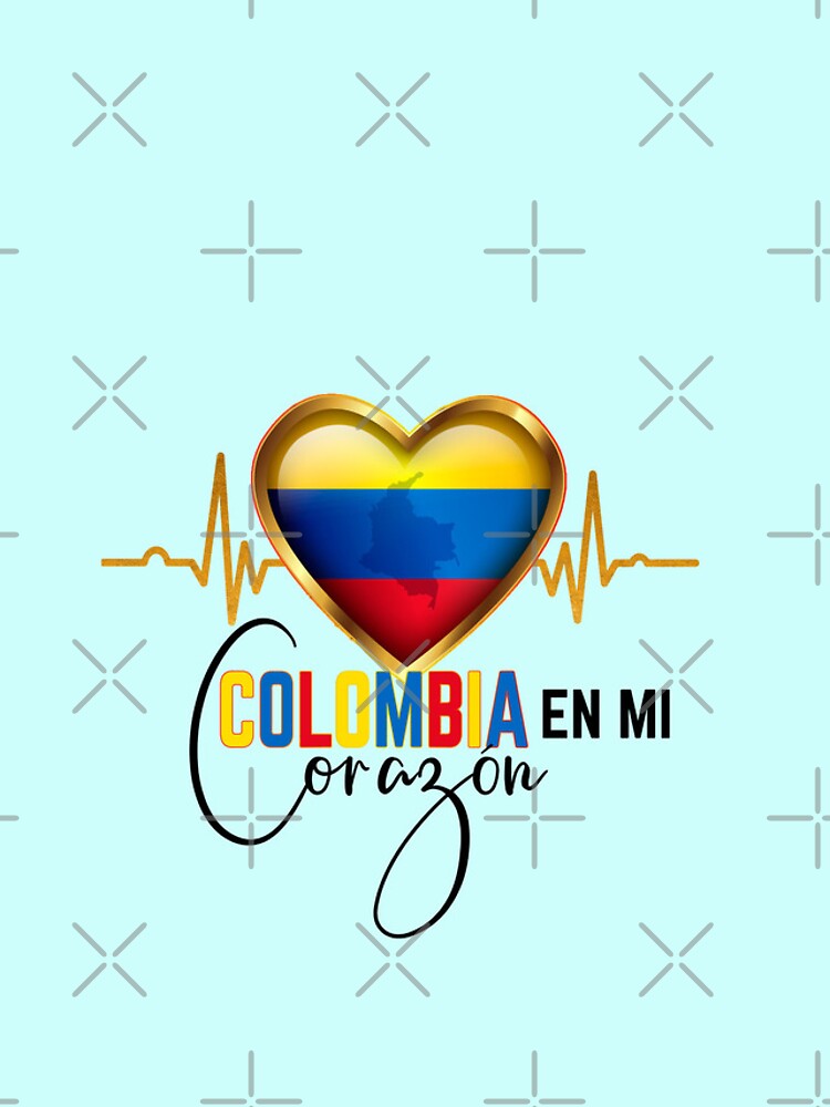 Colombia en mi Corazon Colombian Pride Matching  Zipper Pouch for Sale by  Nzgiftsandmore