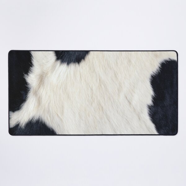 Item preview, Faux Cowhide Black and white designed and sold by Gypsykiss.
