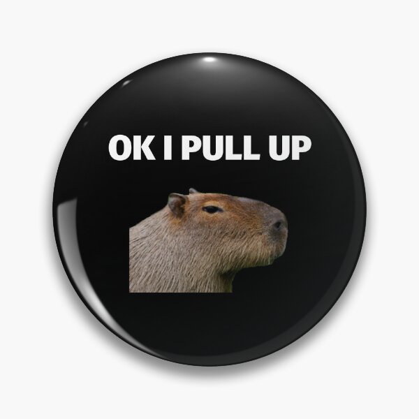 Item preview, Capybara Meme - Ok I Pull Up designed and sold by SimpleUniverse.