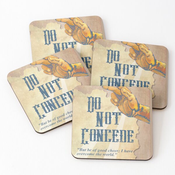 Item preview, Do Not Concede designed and sold by Patricia Howitt.