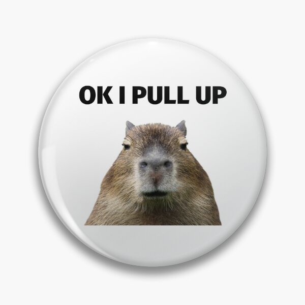Item preview, Capybara Meme - Ok I Pull Up designed and sold by SimpleUniverse.
